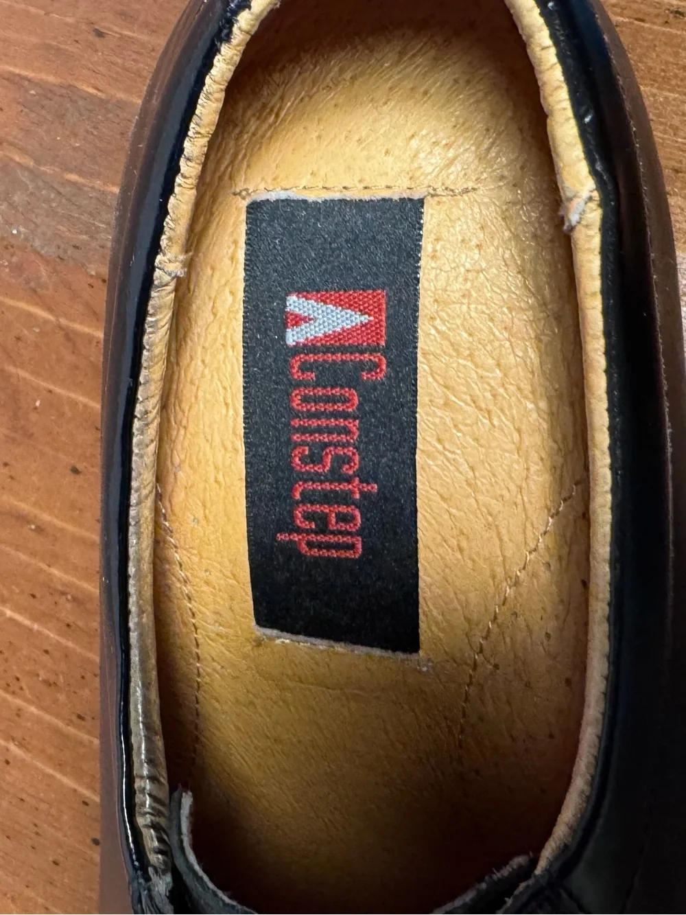 CONSTEP Leather Elevator Lace Up Oxford Lift Shoes - Men's Size 40 - Black